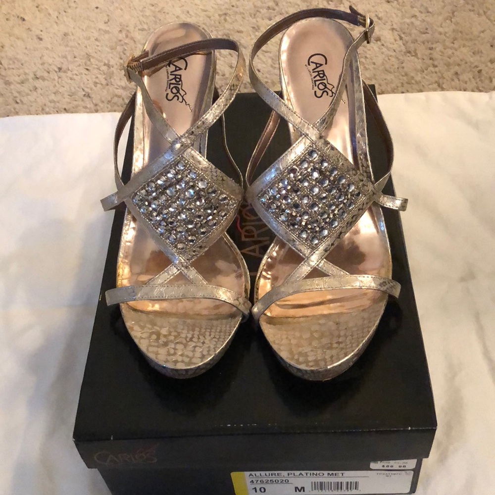 Gold Wedges from Carlos by Carlos Santana!